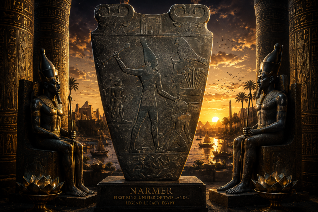 narmer palette artifact image
