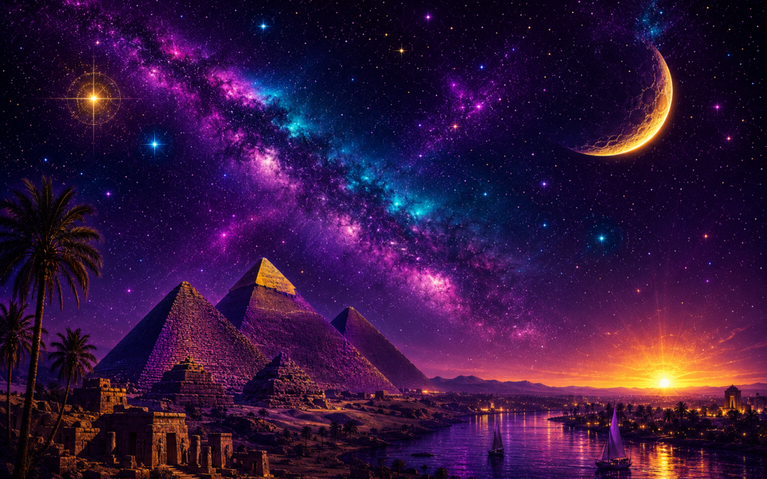 Celestial Bodies and Their Powerful Influence in Ancient Egypt: How the Sun, Moon, and Stars Guided a Civilization