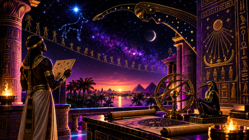 the egyptian zodiac - astronomy and astrology article