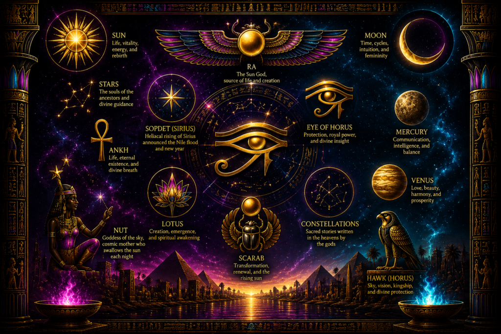 celestial symbols