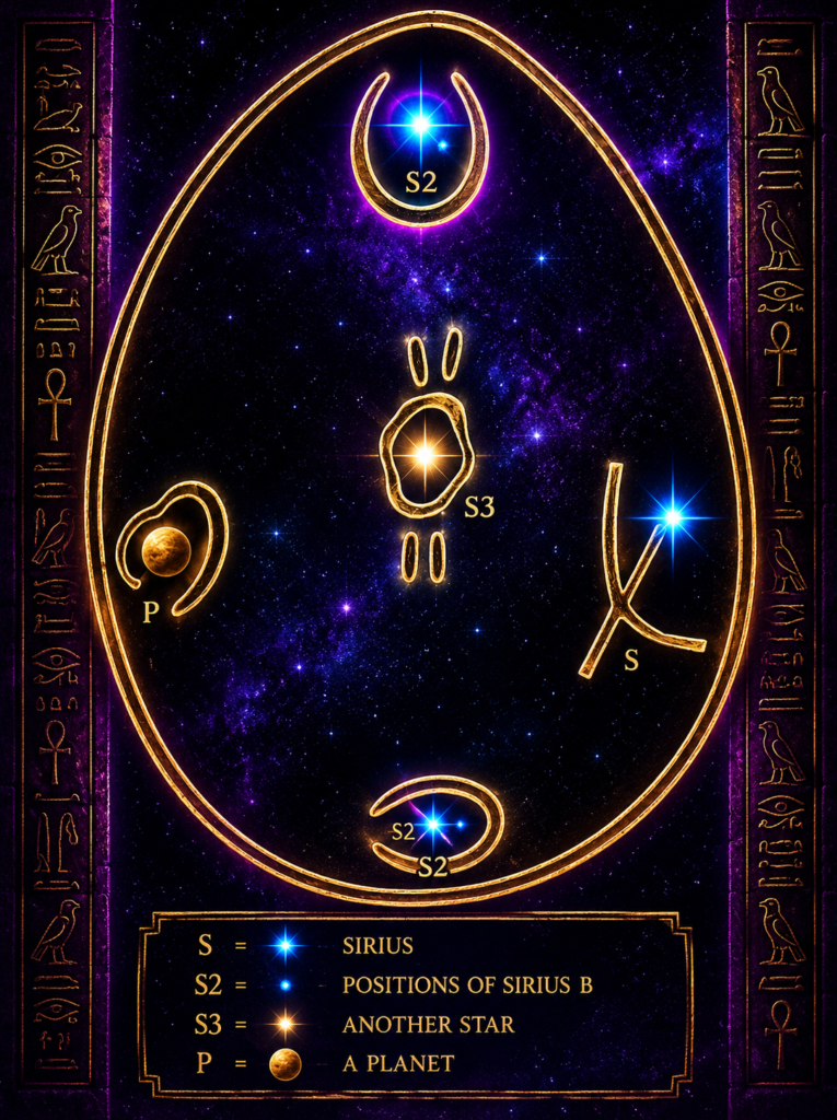 Positions of Sirius B