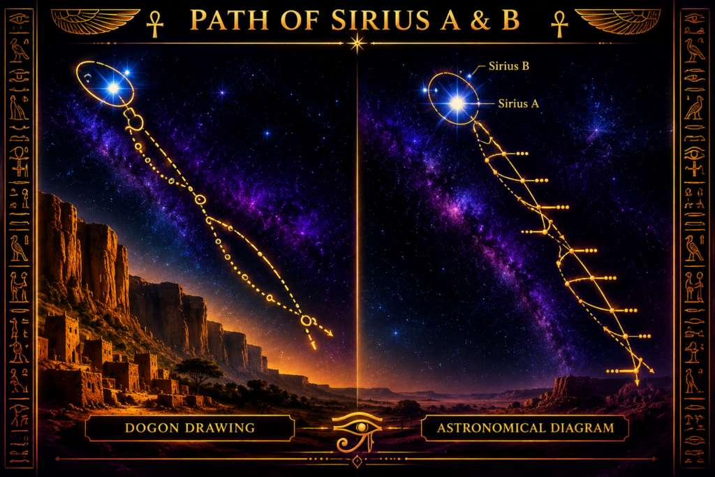path of sirius A & B - The Sirius B and Dogon Mystery (Ancient Knowledge and Invisible Star)